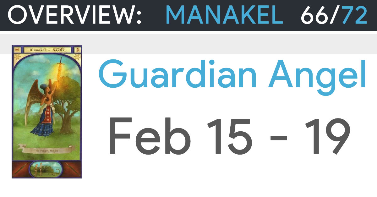Guardian Angel Manakel February 15 to 19 Overview and Prayer >>